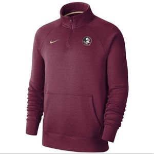 FSU quarter zip jacket